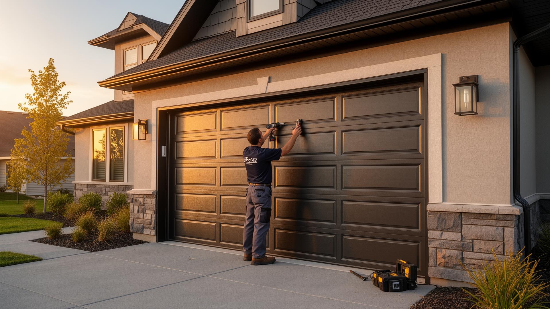 Professional garage door installation by Bladenboro Garage Doors